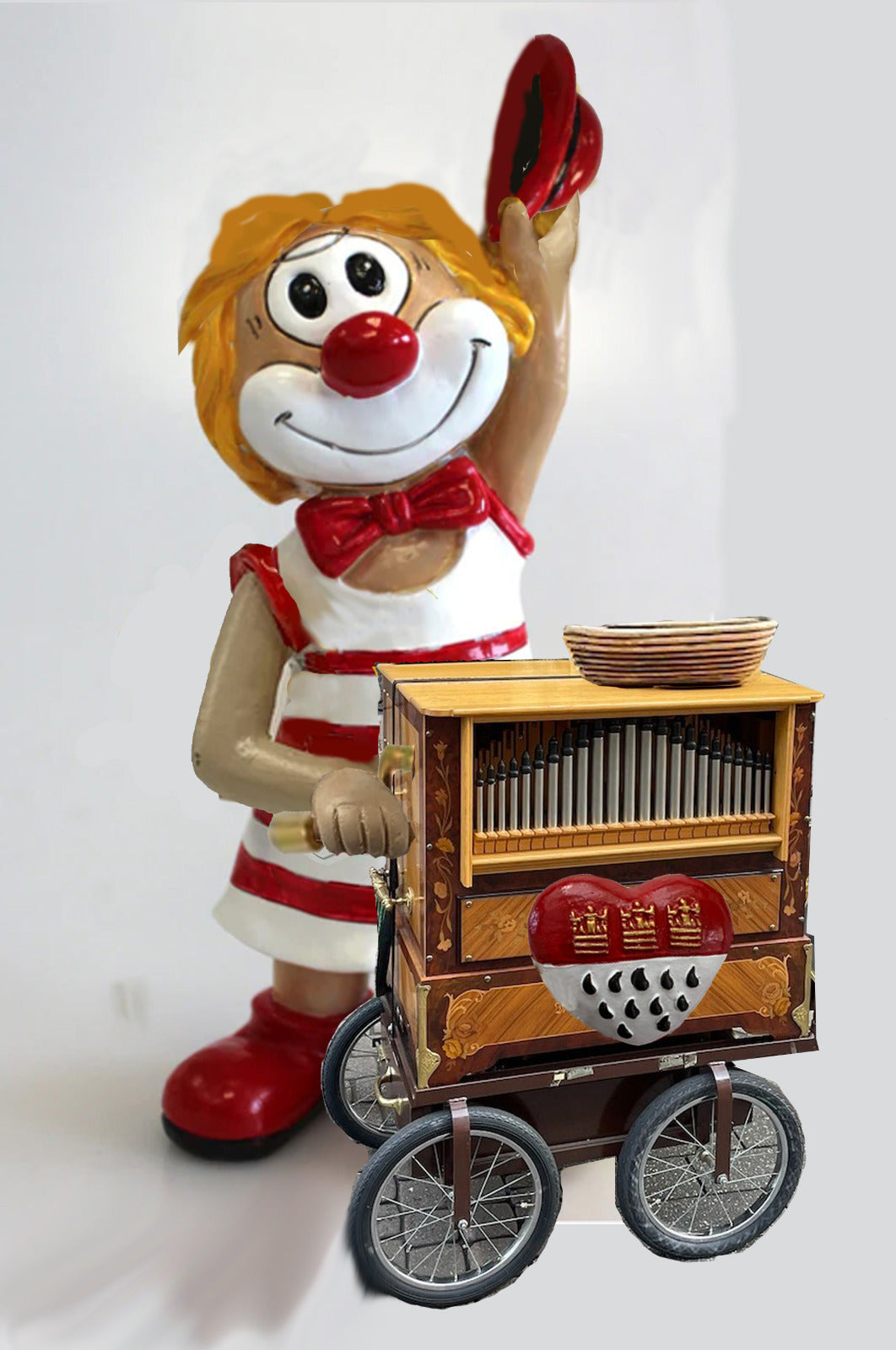 Art. 35136 Schmitzens mit Leierkasten 20cm